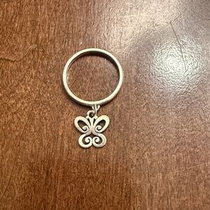 James Avery Silver Butterfly Ring